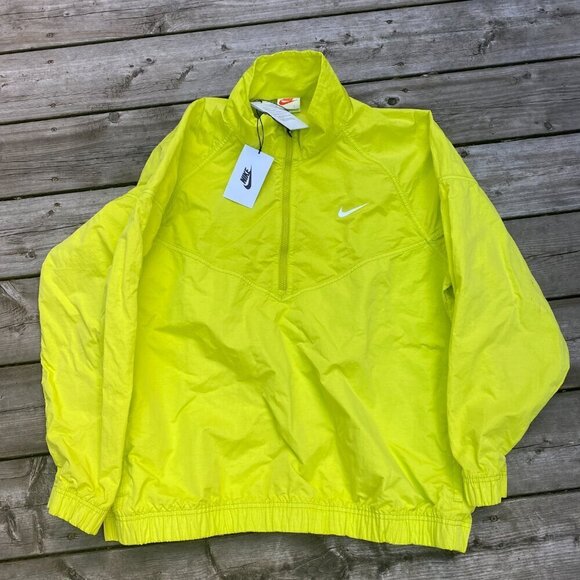 BNWT Nike X Stussy Windbreaker Jacket Large Neon - Picture 6 of 9